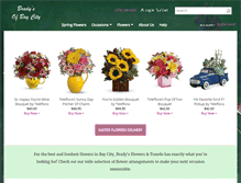 Tablet Screenshot of bradysflowers.com